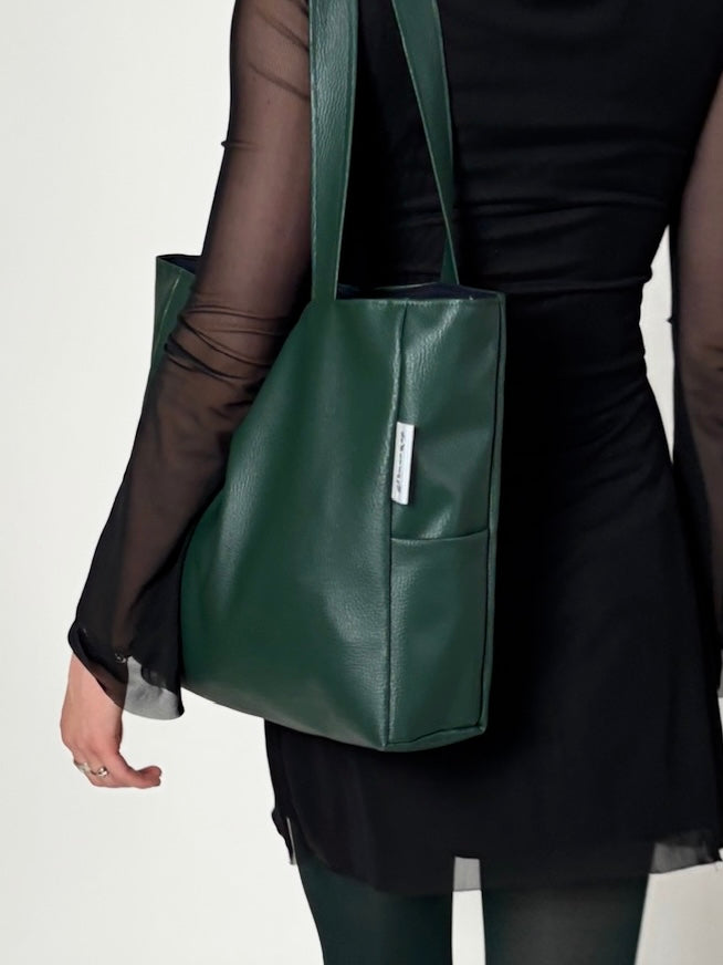 Emerald tote bag