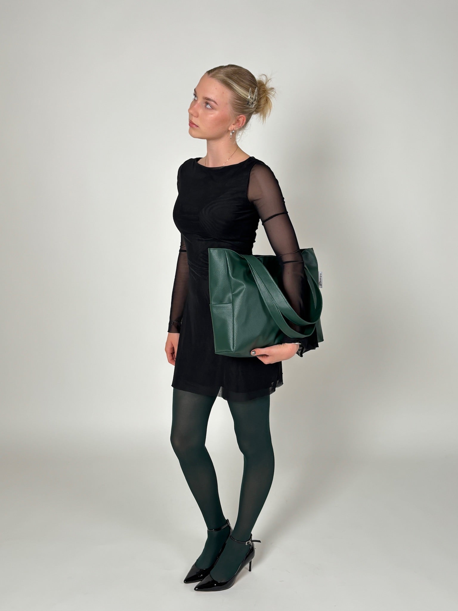 Emerald tote bag
